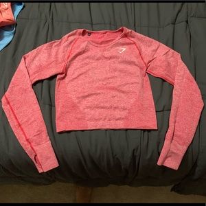 Gymshark seamless crop top - medium